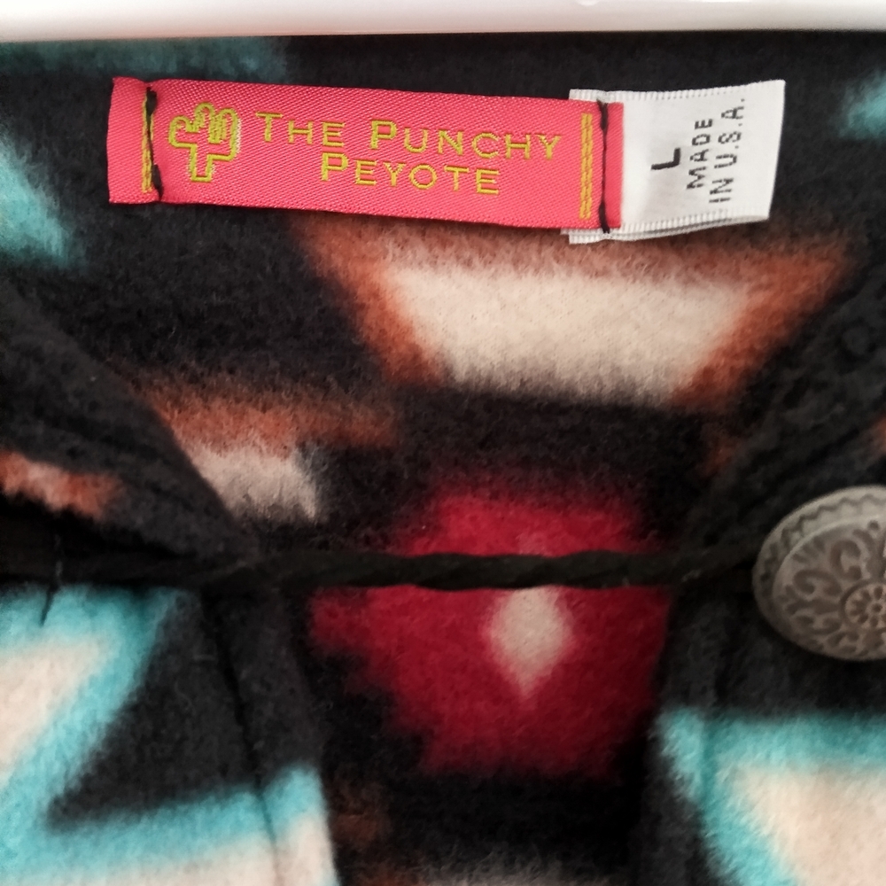 Geometric Patterned Pullover Sweater - image 3